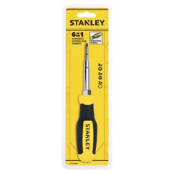 Stanley 6-in-1 Quick Change Interchangeable Screwdriver