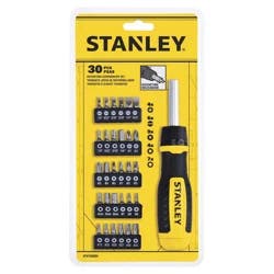 Stanley Ratcheting Screwdriver Set