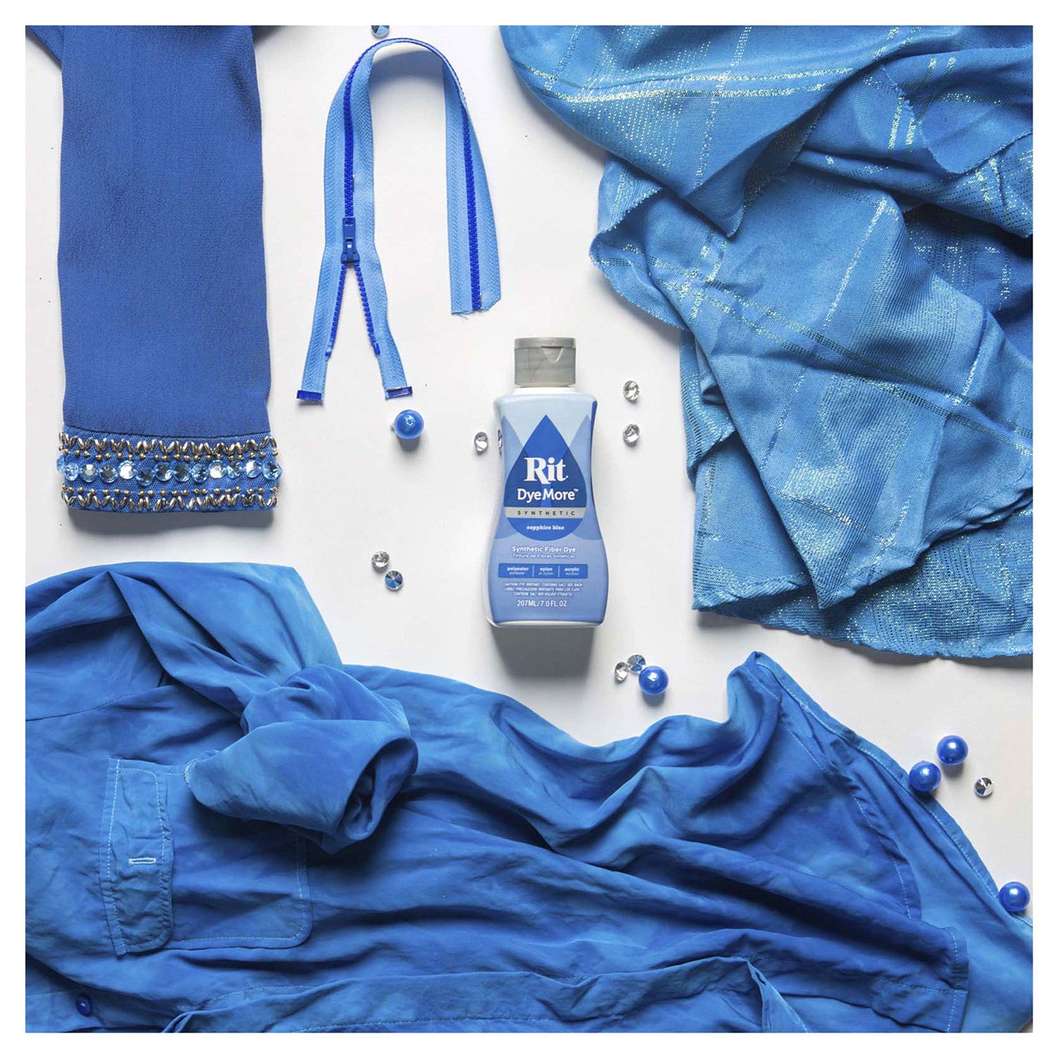 slide 4 of 4, Rit Dyemore Sapphire Blue, 1 ct