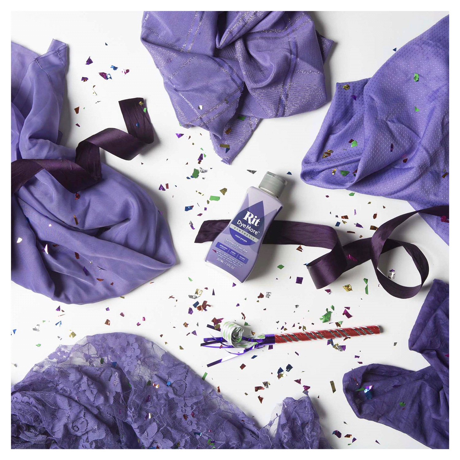 slide 3 of 5, Rit DyeMore Liquid Dye, Royal Purple, 7 oz