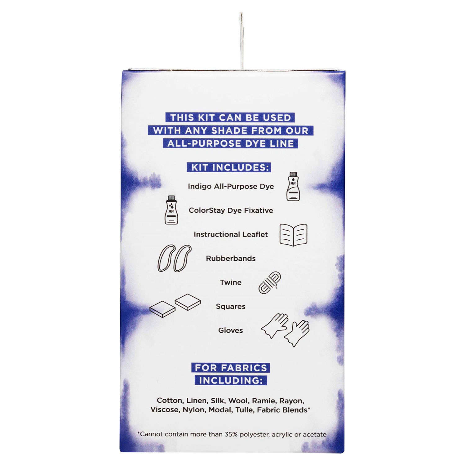 slide 3 of 3, Rit Indigo Shibori Tie Dye Kit, 11 oz