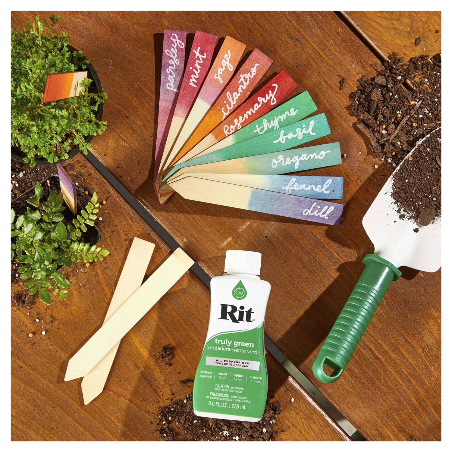 slide 3 of 4, Rit Dye Liquid Truly Green, 1 ct