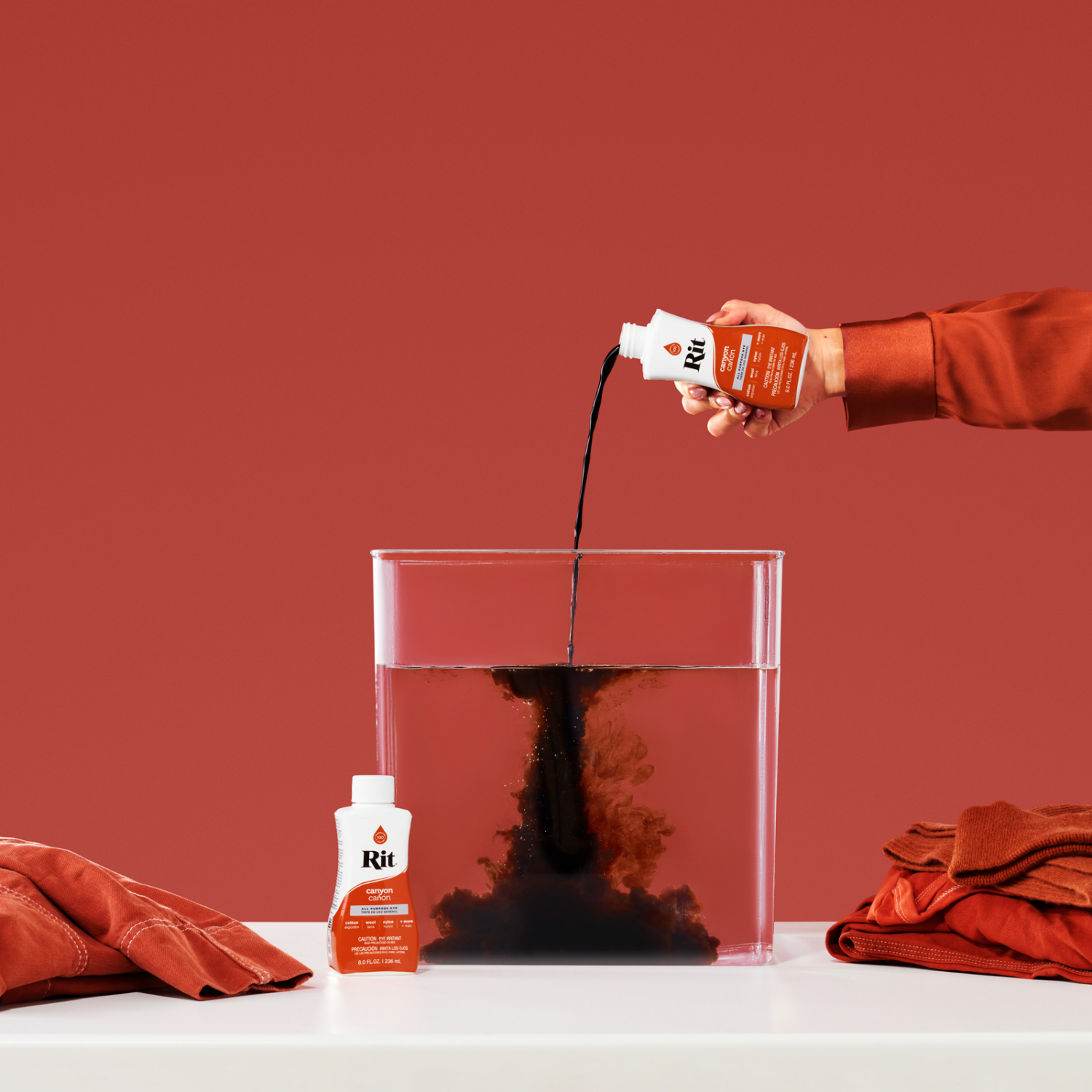 slide 4 of 6, Rit All Purpose Liquid Dye, Canyon, 8oz, 8 oz