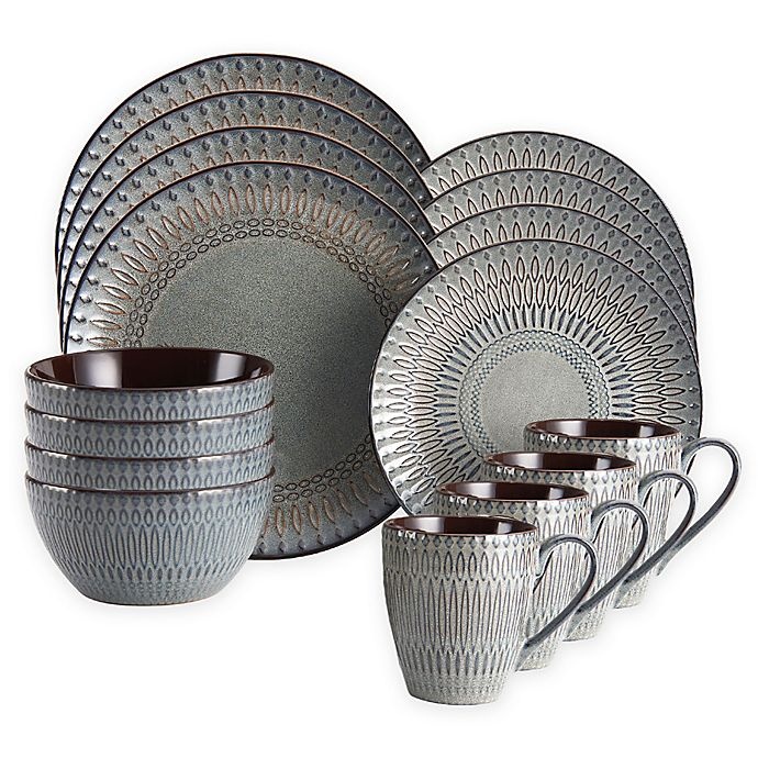 slide 2 of 2, Gourmet Basics by Mikasa Broadway Dinnerware Set, 16 ct