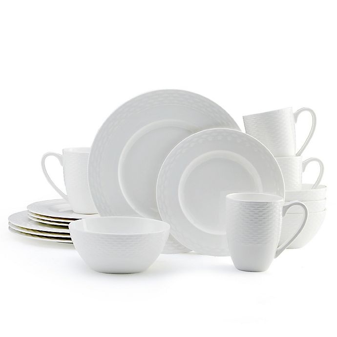 slide 1 of 1, Mikasa Ortley Dinnerware Set, 16 ct