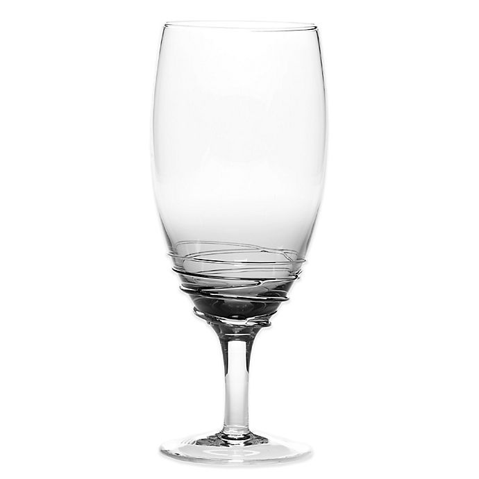 slide 2 of 3, Mikasa Swirl Iced Beverage Glasses - Smoke, 4 ct