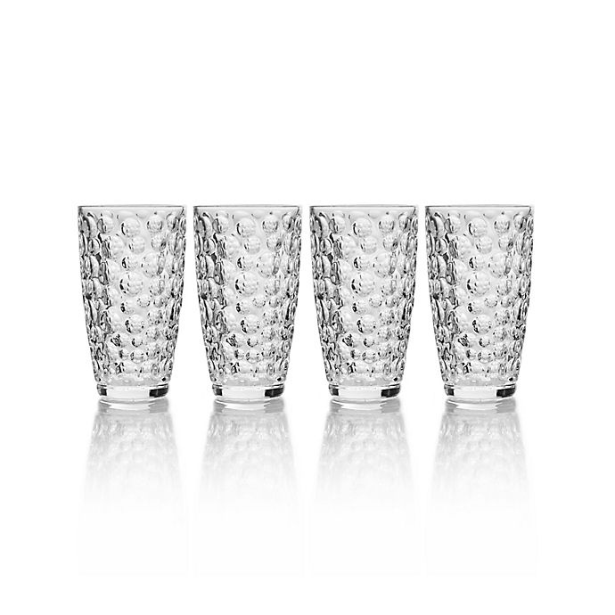 slide 1 of 1, Mikasa Eau de Vie Highball Glasses, 4 ct