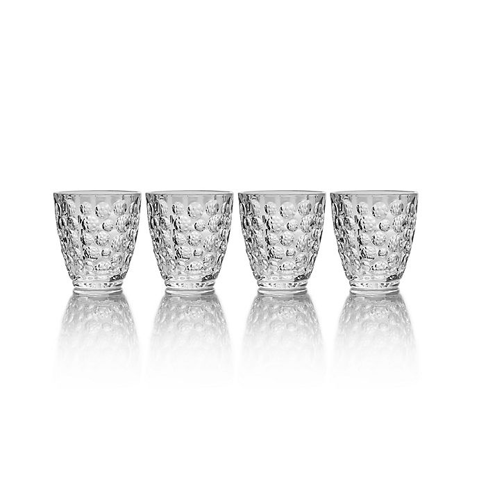 slide 1 of 1, Mikasa Eau de Vie Double Old Fashioned Glasses, 4 ct