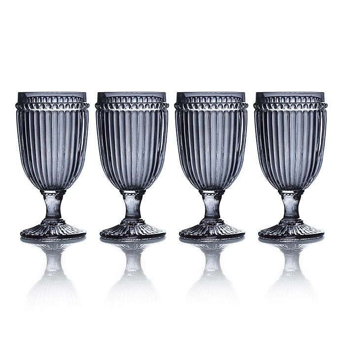 slide 2 of 2, Mikasa Italian Countryside Iced Beverage Glasses - Smoke, 4 ct