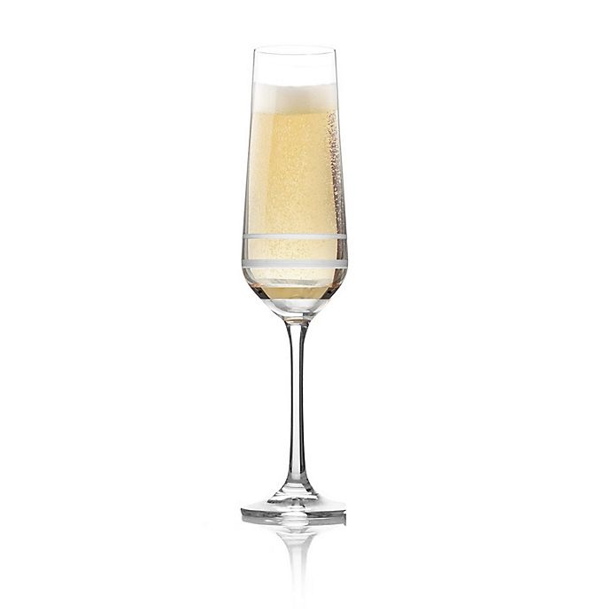 slide 2 of 2, Mikasa Lux Flute Glasses - Gold, 4 ct