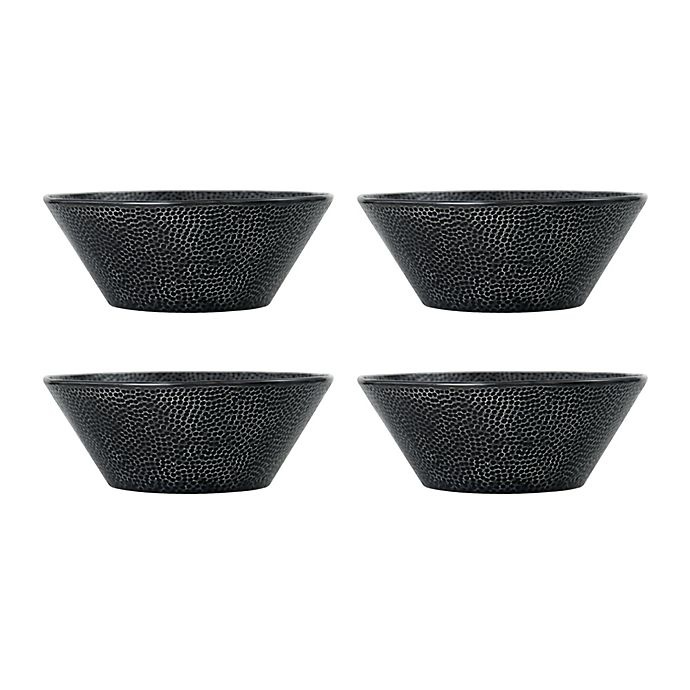 slide 4 of 5, Mikasa Julian Dinnerware Set - Dark Grey, 16 ct