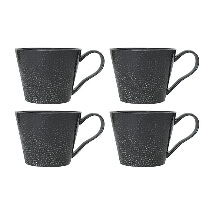 slide 5 of 5, Mikasa Julian Dinnerware Set - Dark Grey, 16 ct