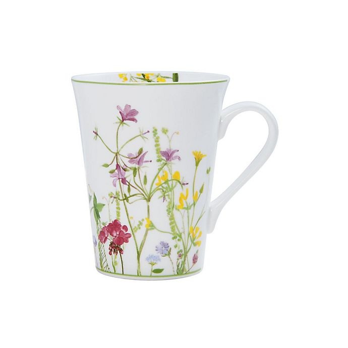 slide 4 of 5, Mikasa Wildflower Garden Square Dinnerware Set, 16 ct