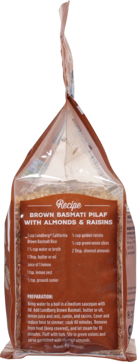 slide 8 of 9, Lundberg Family Farms Sustainable California Brown Basmati Gourmet Rice 32 oz, 