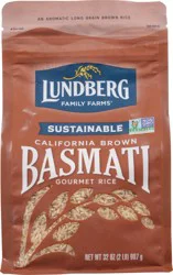 Lundberg Family Farms Sustainable California Brown Basmati Gourmet Rice - 32 oz