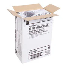 FoodHandler Thinsense Black Nitrile PF X-Large