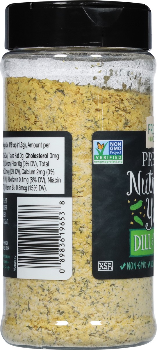 slide 6 of 14, Frontier Co-Op Premium Dill & Vinegar Nutritional Yeast 8.01 oz, 8.01 oz