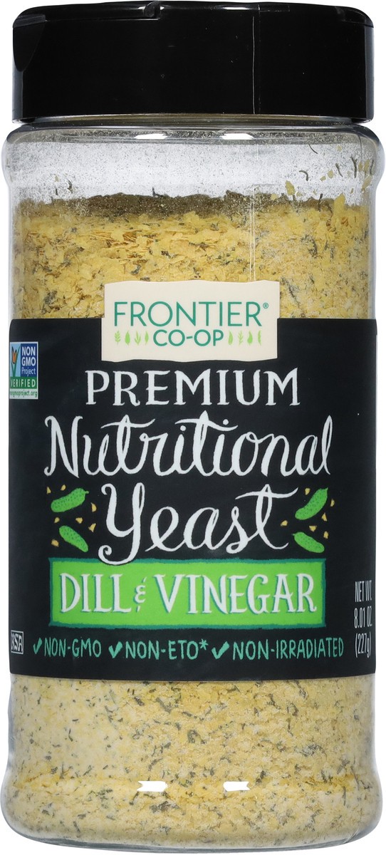 slide 3 of 14, Frontier Co-Op Premium Dill & Vinegar Nutritional Yeast 8.01 oz, 8.01 oz