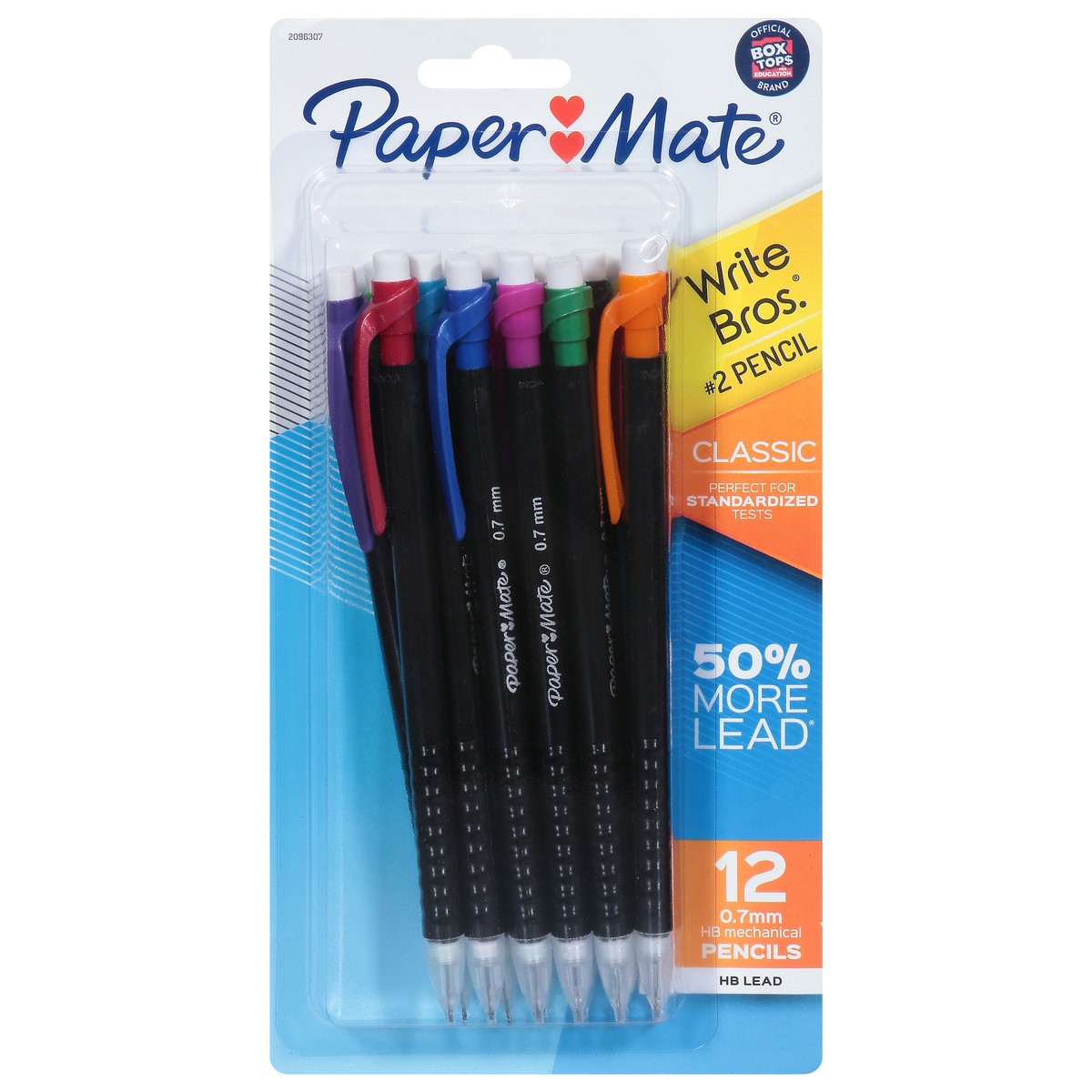 slide 1 of 12, Paper Mate 0.7 mm No. 2 Classic HB Mechanical Pencils 12 ea, 12 ct