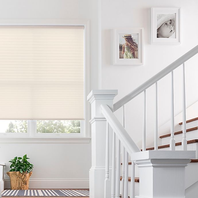 slide 1 of 1, Real Simple Cordless Pleated Shade - Ivory, 31 in x 64 in