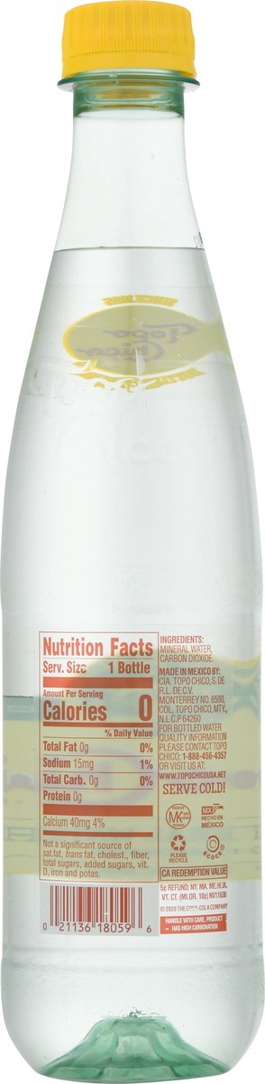 slide 6 of 14, Topo Chico Carbonated Mineral Water - 15.5 fl oz, 15.5 oz