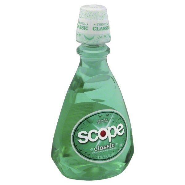 slide 1 of 1, Scope Mouthwash, Classic, Original Mint, 1 liter