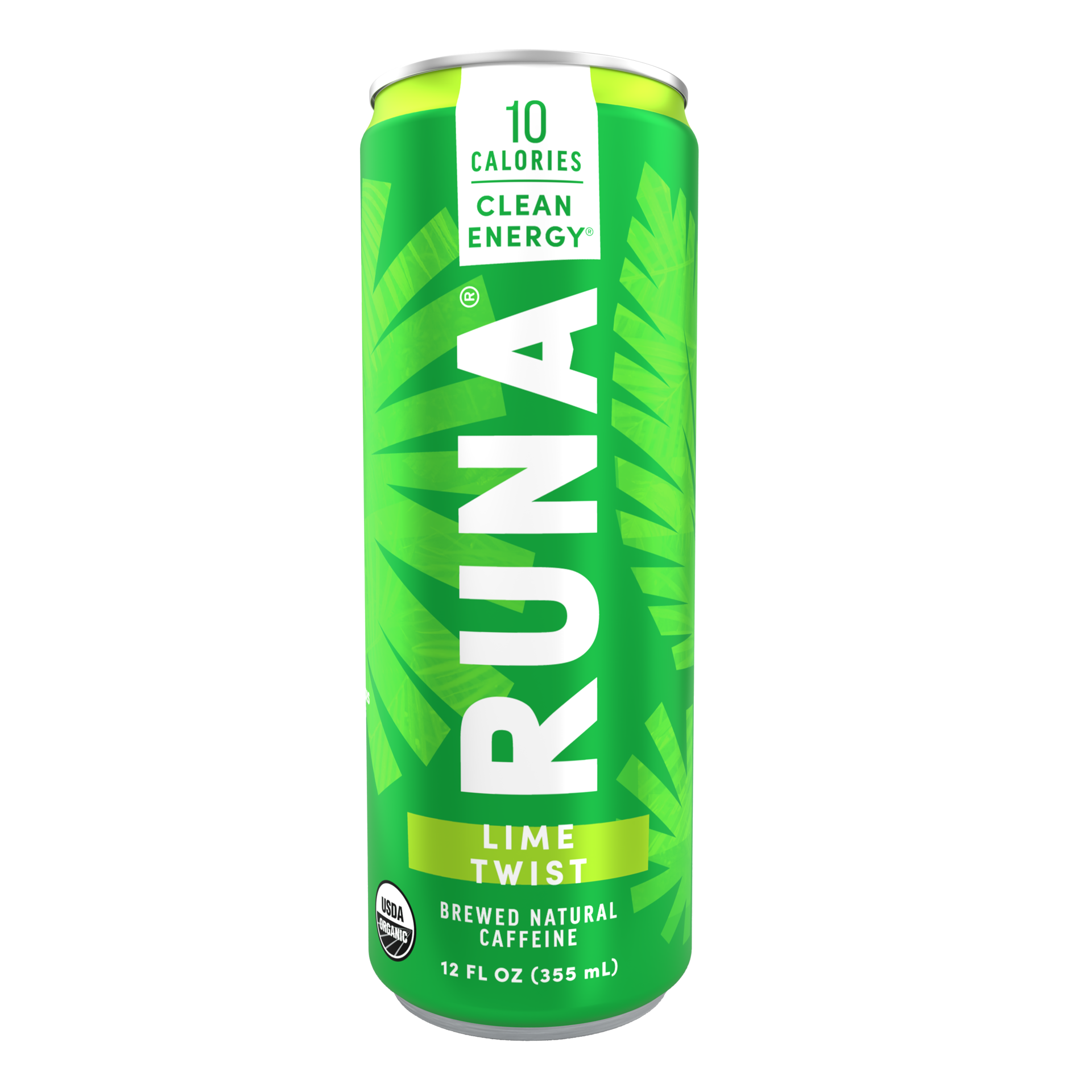 slide 1 of 5, RUNA Energy Drink, Lime, 12oz Can, 12 fl oz