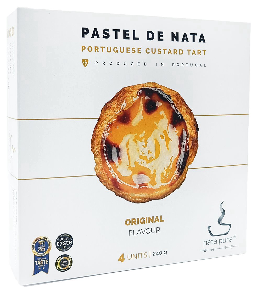 slide 1 of 1, Nata Pura Original Pastel De Nata, 4 ct