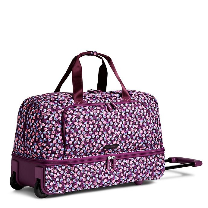 slide 2 of 4, Vera Bradley Wheeled Carry On - Berry Burst, 1 ct