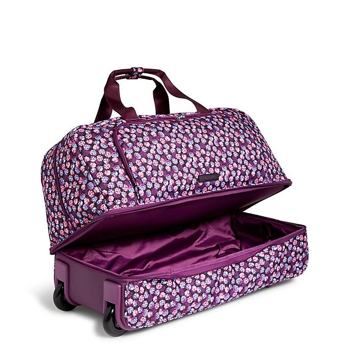 slide 3 of 4, Vera Bradley Wheeled Carry On - Berry Burst, 1 ct