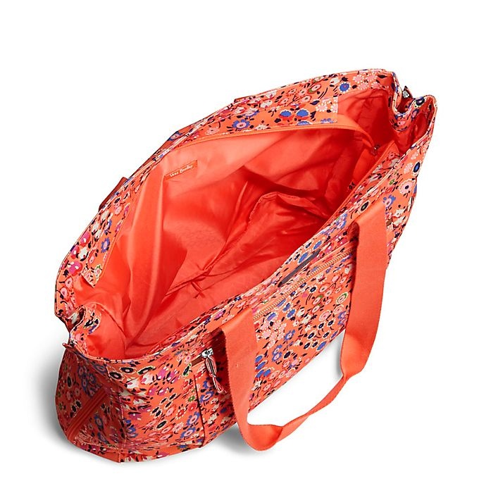 slide 2 of 4, Vera Bradley Lighten Up Expandable Tote - Coral Meadow, 1 ct