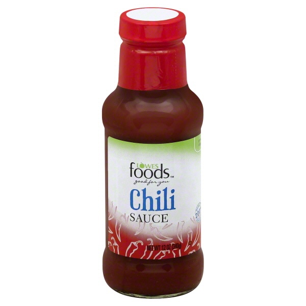 slide 1 of 1, Lowes Foods Chili Sauce, 12 oz