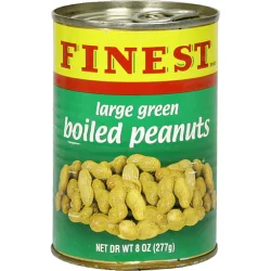 Finest Boiled Peanuts, Large, Green
