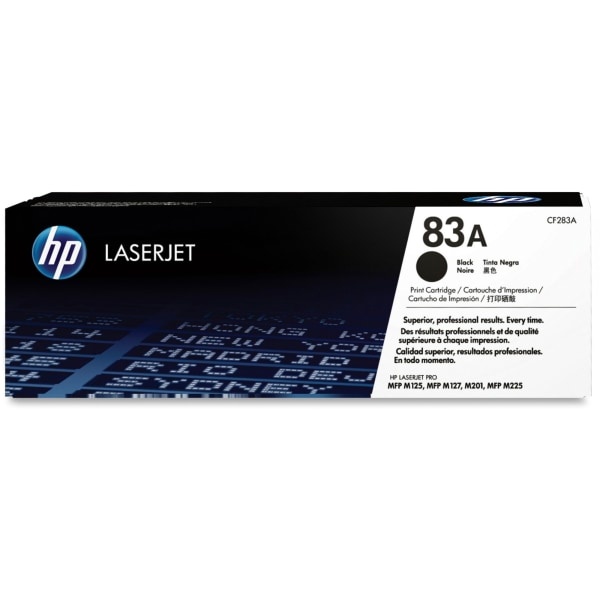 slide 3 of 3, HP 83A Black Toner Cartridge (Cf283A), 1 ct