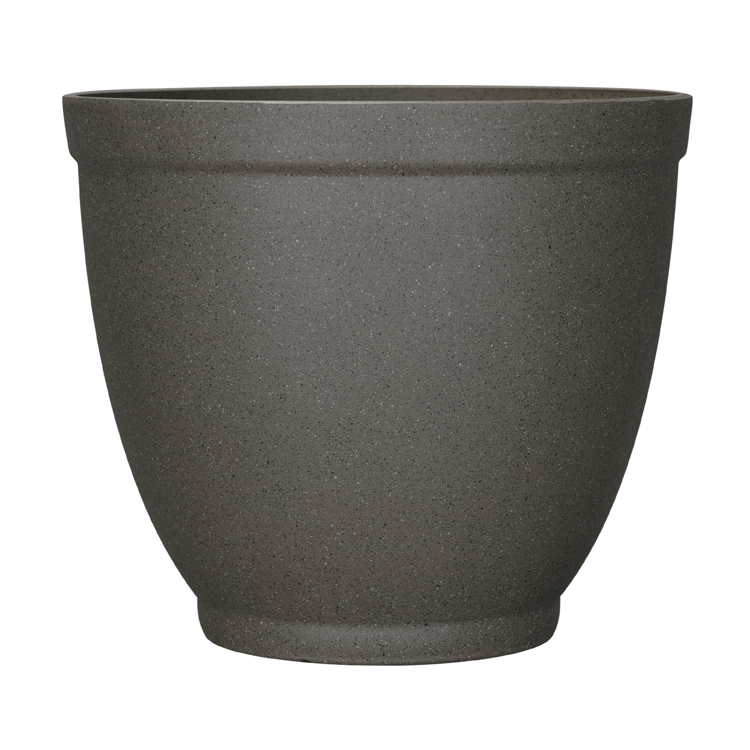 slide 1 of 4, Somero Matte Finish Planter, 12 in x 10.4 in, Mocha, 12 in