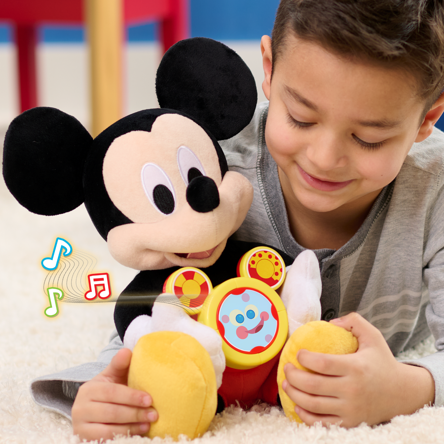 slide 2 of 4, Disney Mickey Mouse Oh Toodles Feature Plush Stuffed Animal, 1 ct