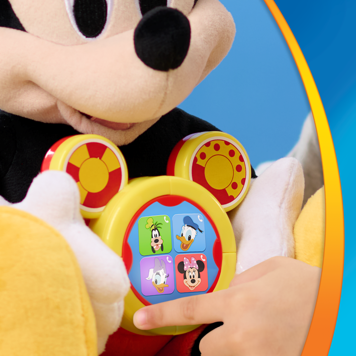 slide 4 of 4, Disney Mickey Mouse Oh Toodles Feature Plush Stuffed Animal, 1 ct