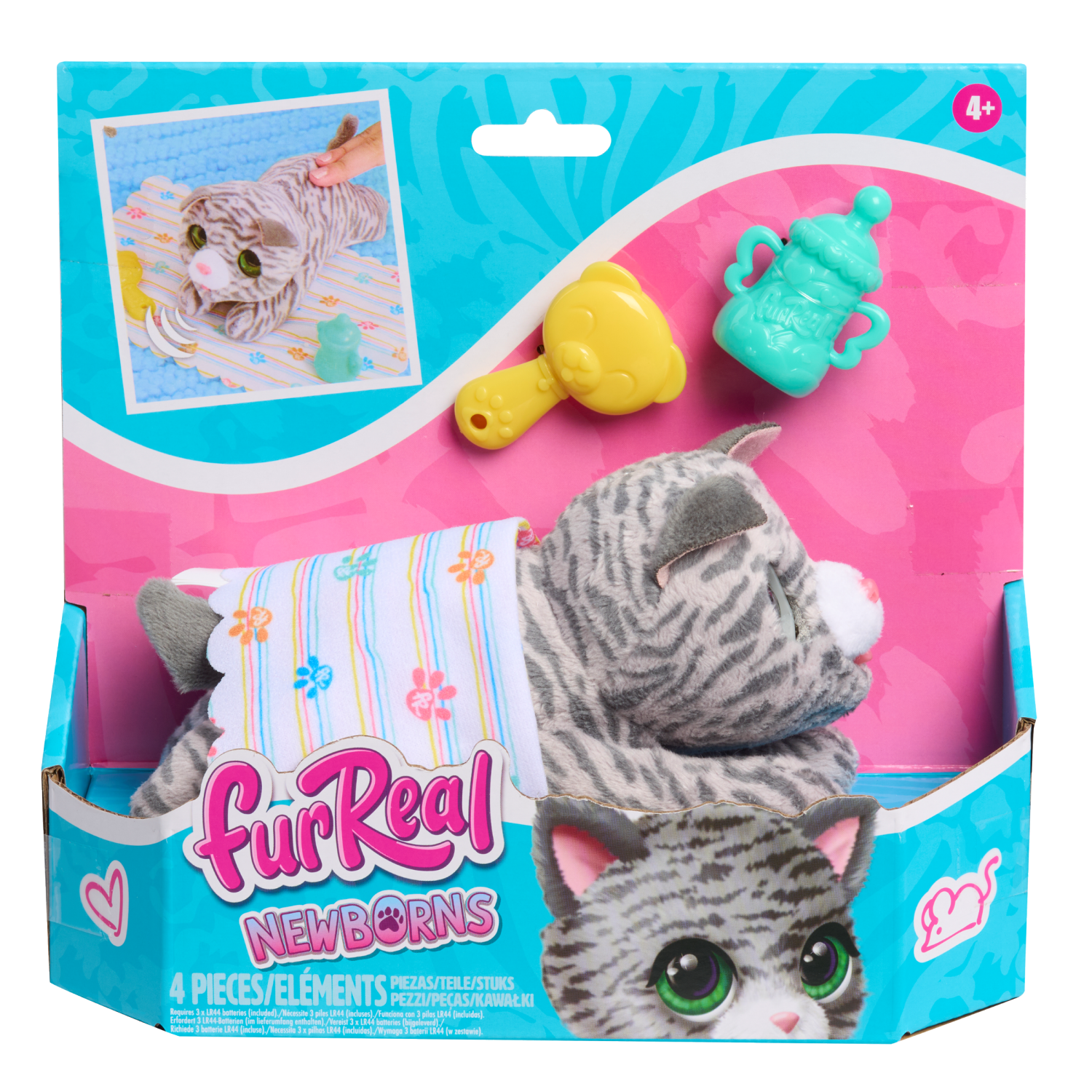 slide 2 of 4, FurReal Newborns Plush Assortment, 1 ct