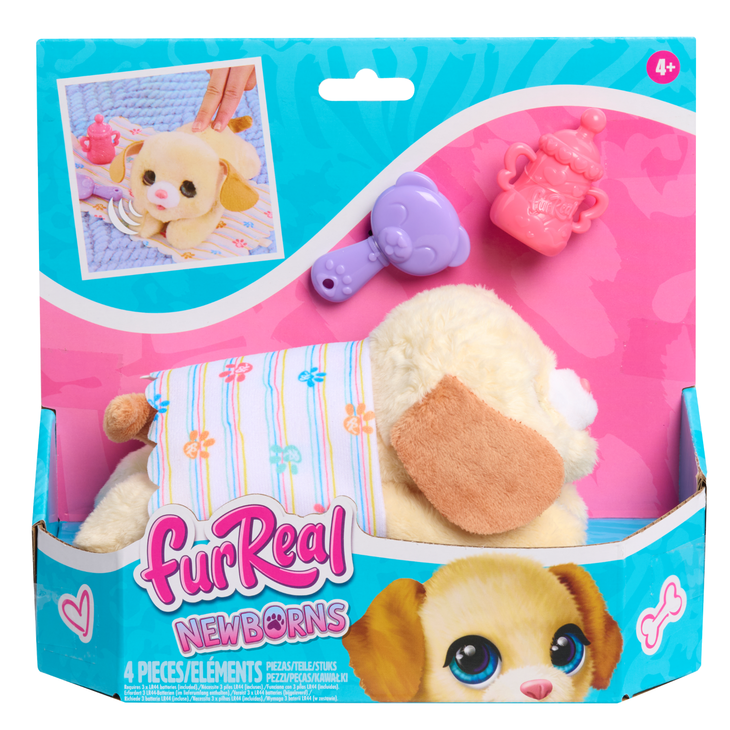 slide 1 of 4, FurReal Newborns Plush Assortment, 1 ct