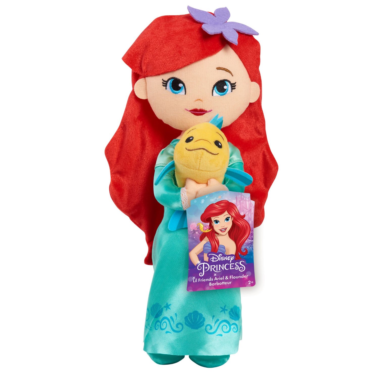 slide 4 of 4, Disney Princess Lil' Friends Plushie Assortment, 1 ct