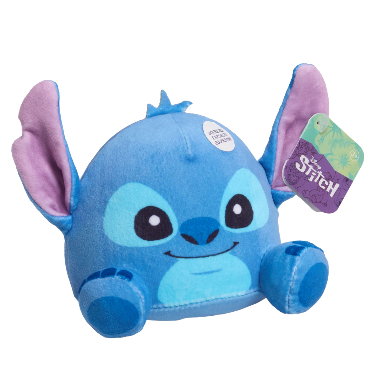 slide 2 of 3, Stitch Small Weighted Plush, 1 ct