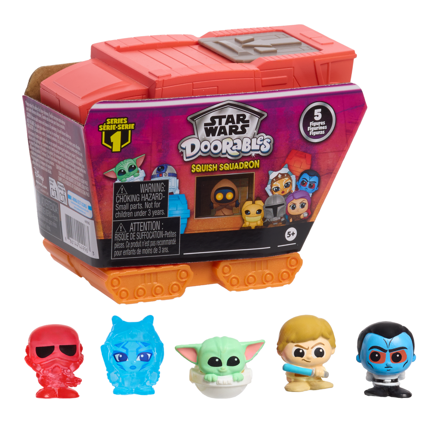 slide 1 of 3, Disney Doorables Disney Doorable Squish-A-Verse Set - 5pk, 5 ct