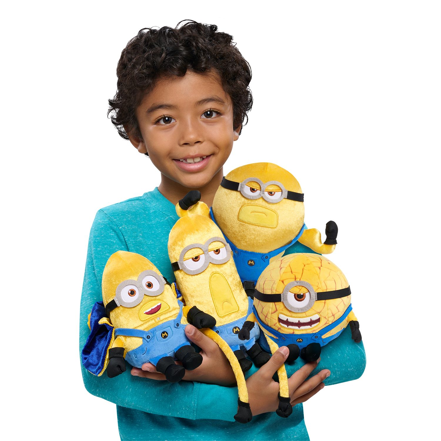 slide 1 of 4, Illumination Minions Despicable Me 4 Squooshy Plush Mega Minions Assortment, 1 ct