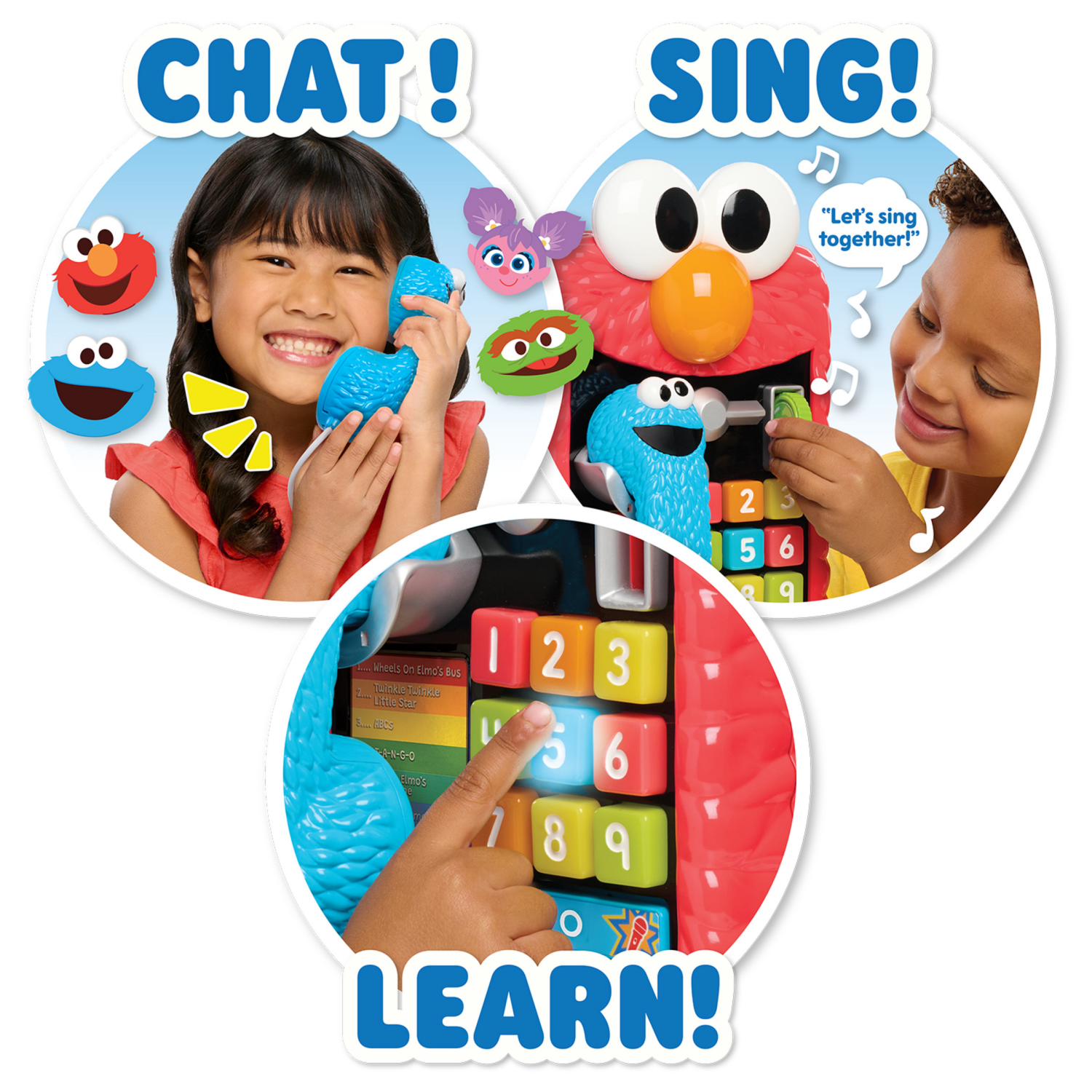 slide 3 of 3, Sesame Street Payphone Karaoke, 1 ct