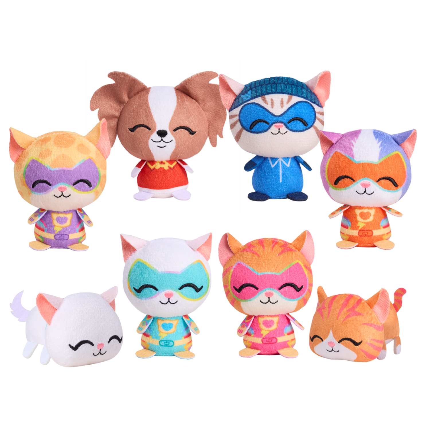 slide 1 of 2, Disney Junior SuperKitties Mini Collectible Capsule Plush, Mystery 3.5-inch Stuffed Animal, 1 ct