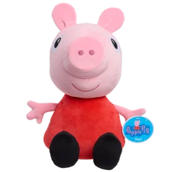 Peppa Pig 2 lb Weighted Large Plush, 12-inch Stuffed Animal