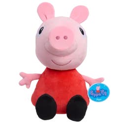 Peppa Pig 2 lb Weighted Large Plush, 12-inch Stuffed Animal