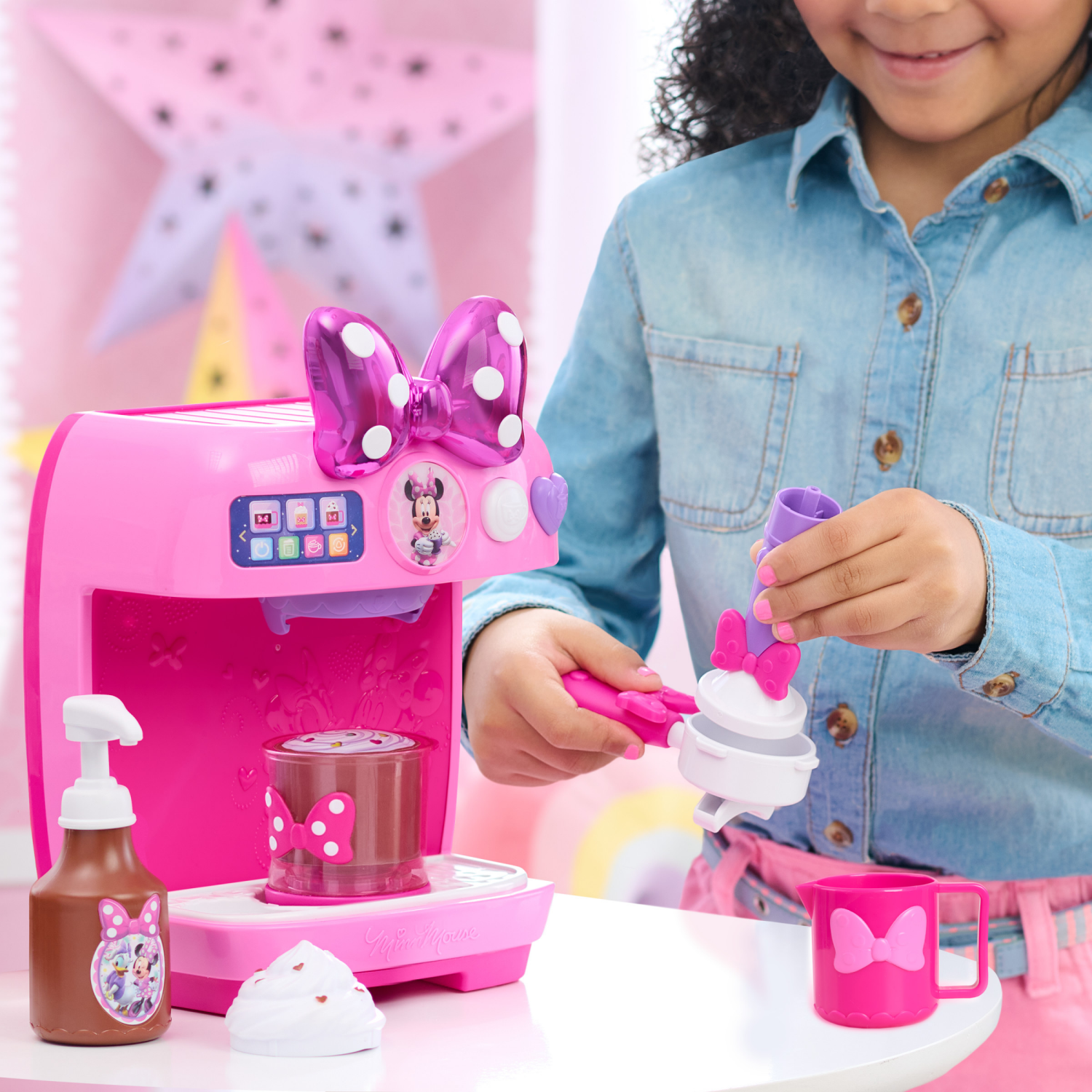 slide 2 of 2, Minnie Mouse Barista Kitchens Toy Set - 8pk, 8 ct