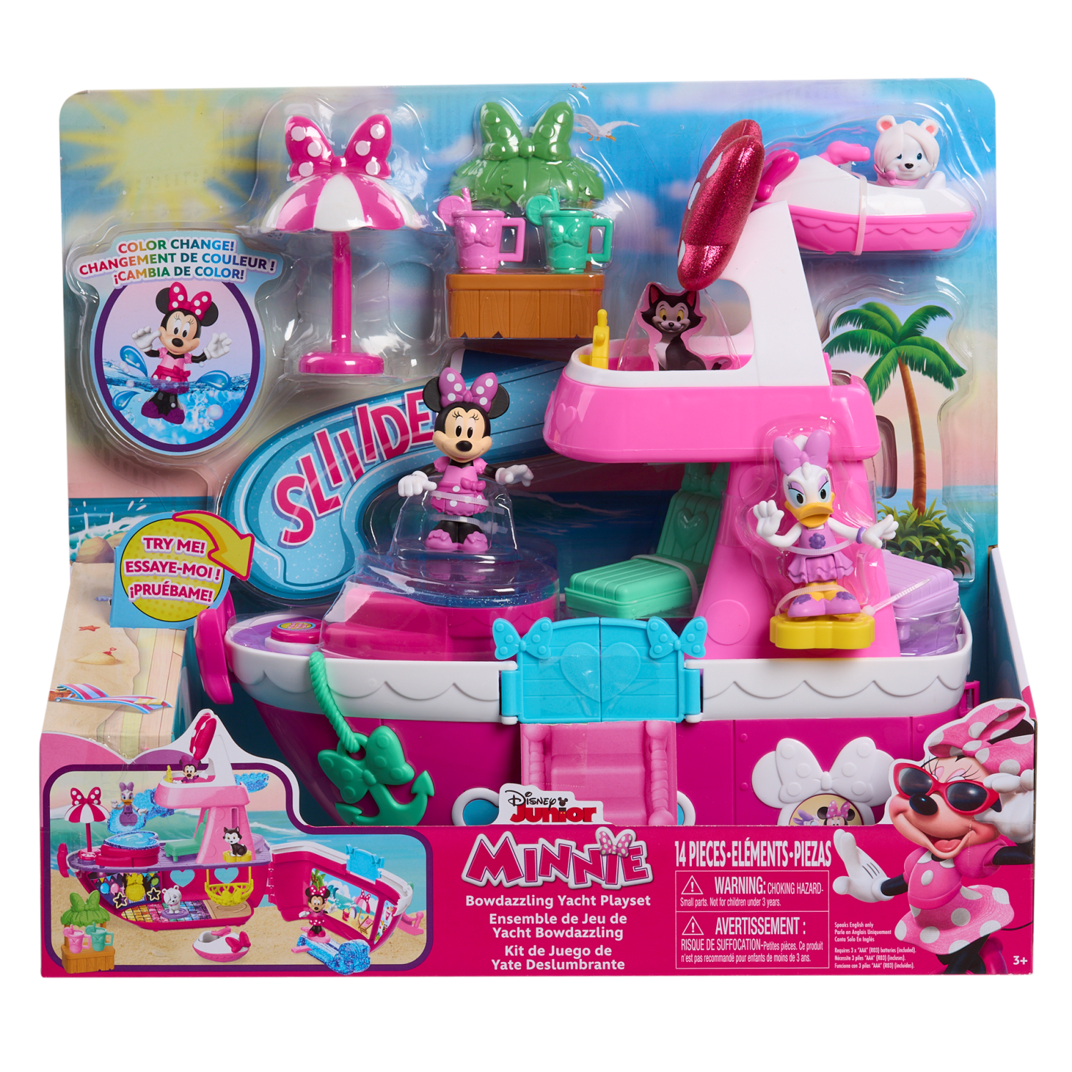 slide 1 of 2, Minnie Mouse Bowdazzle Yacht, 1 ct