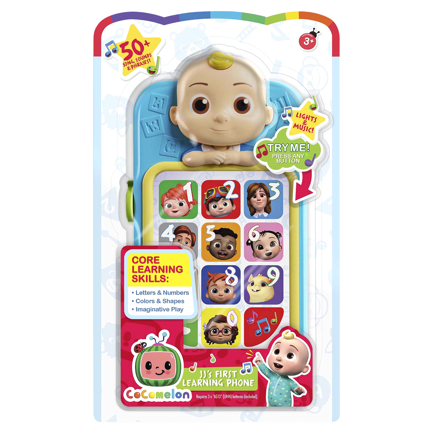 slide 1 of 2, CoComelon JJ's My First Learning Phone, 1 ct